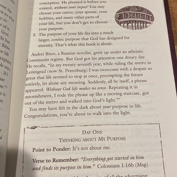 The Purpose Driven Life by Rich Warren - Picture 3 of 4